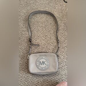 Michael Kors Gray Crossbody Bag